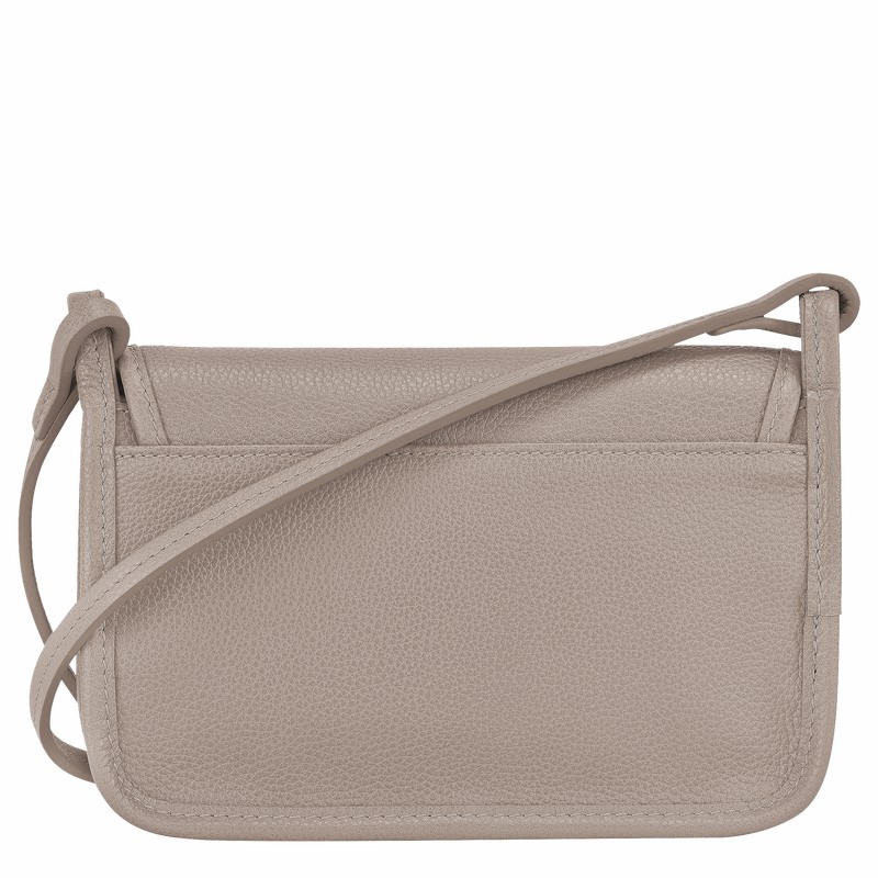 Longchamp Le FOULONNÉ XS Clutch Dame Grå Danmark | 10133021P55