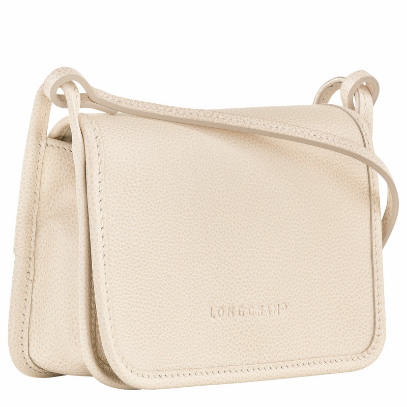 Longchamp Le FOULONNÉ XS Clutch Dame Hvide Danmark | 10133021555