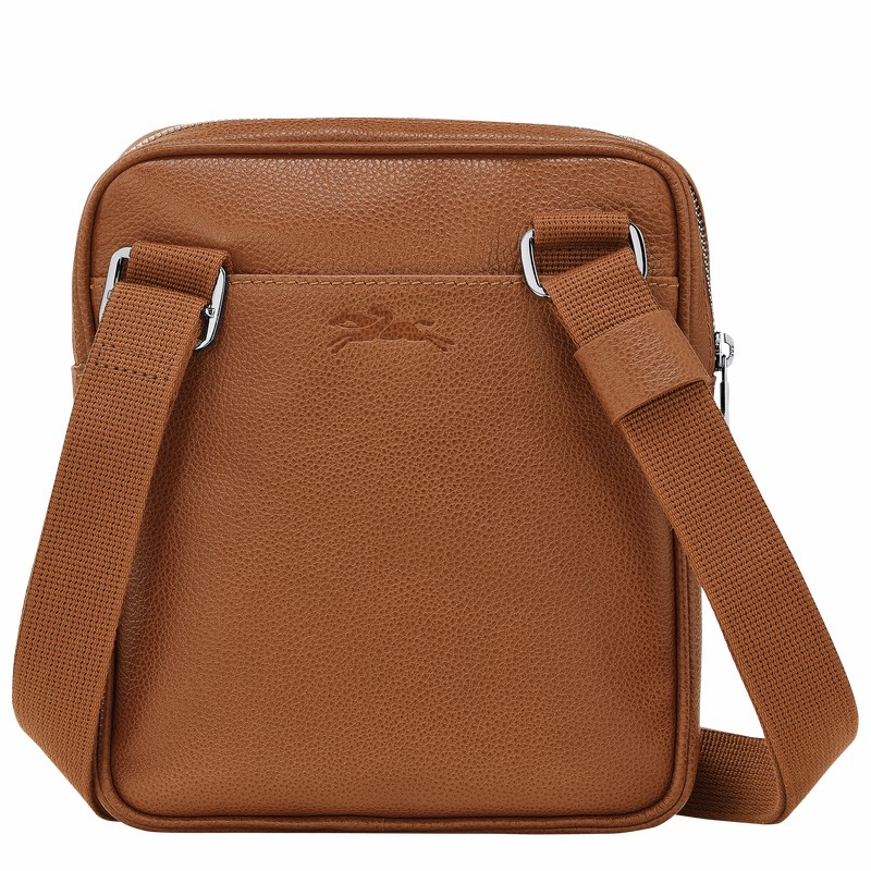 Longchamp Le FOULONNÉ XS Crossbody Taske Dame Caramel Danmark | L1712021F72