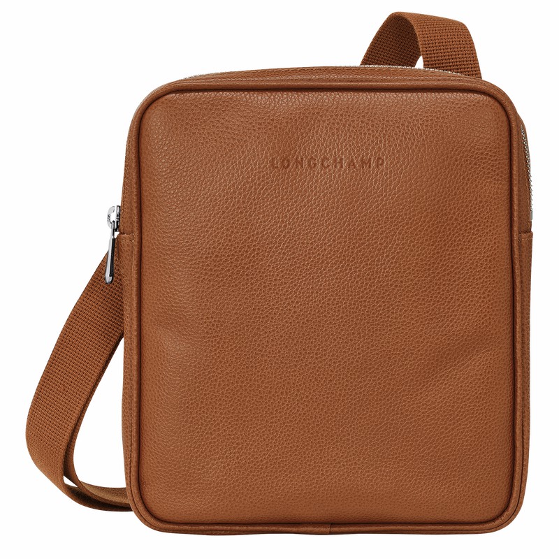 Longchamp Le FOULONNÉ XS Crossbody Taske Dame Caramel Danmark | L1712021F72