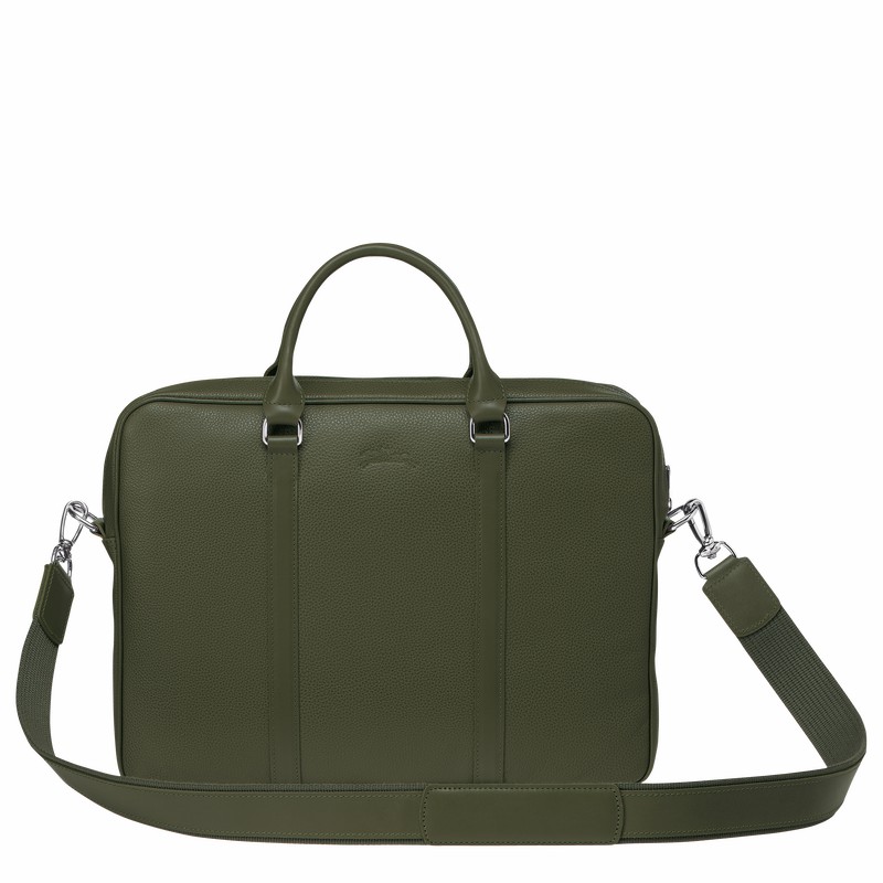 Longchamp Le FOULONNÉ XS Mappe Dame Khaki Danmark | L2121021A23