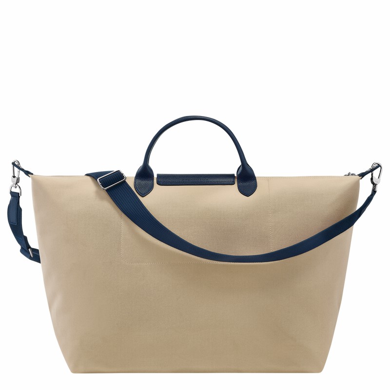 Longchamp Le Pliage Collection S Rejsetasker Herre Beige Danmark | L1624HFG005-