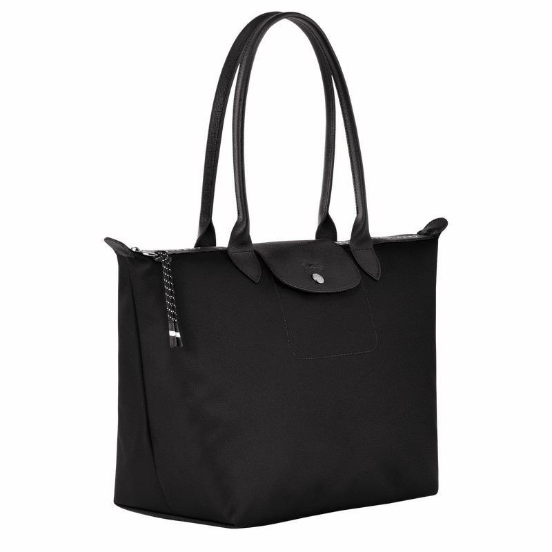 Longchamp Le Pliage Energy L Muleposer Dame Sort Danmark | L1899HSR001