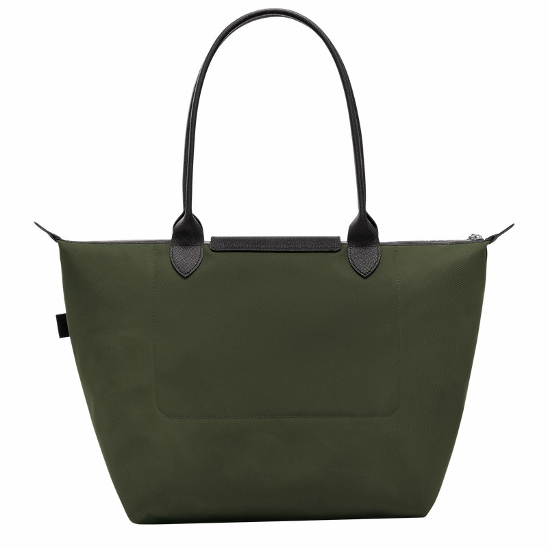 Longchamp Le Pliage Energy L Muleposer Dame Khaki Danmark | L1899HSR892