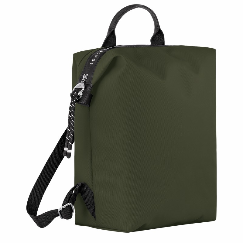 Longchamp Le Pliage Energy L Rygsække Dame Khaki Danmark | 10166HSR892