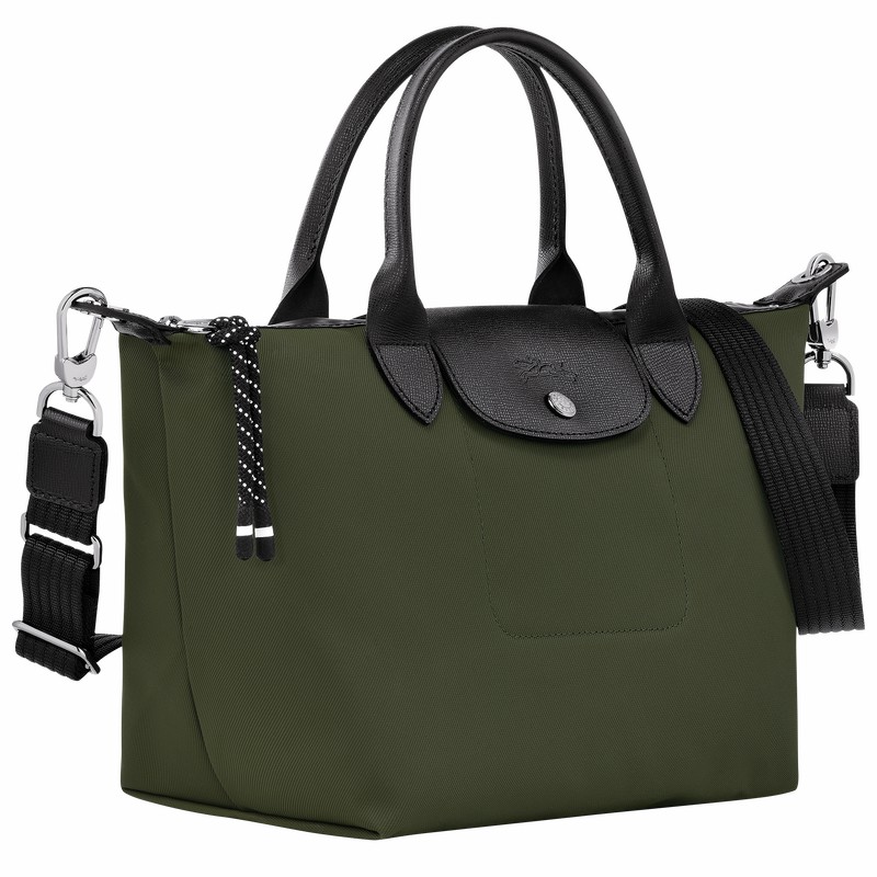 Longchamp Le Pliage Energy S Håndtaske Dame Khaki Danmark | L1512HSR892