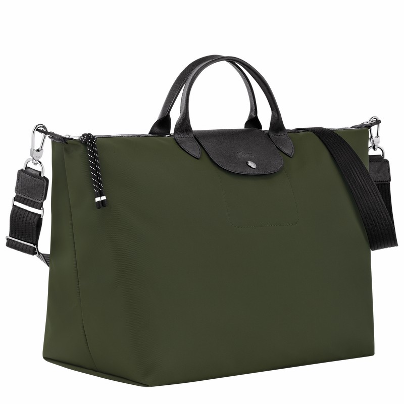 Longchamp Le Pliage Energy S Rejsetasker Dame Khaki Danmark | L1624HSR892