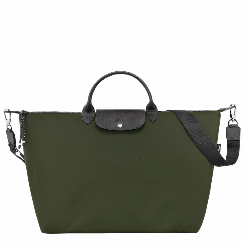 Longchamp Le Pliage Energy S Rejsetasker Dame Khaki Danmark | L1624HSR892