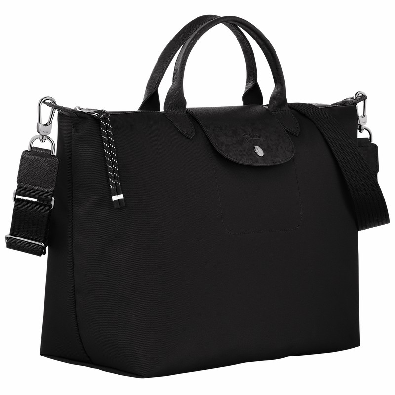 Longchamp Le Pliage Energy XL Håndtaske Dame Sort Danmark | L1630HSR001