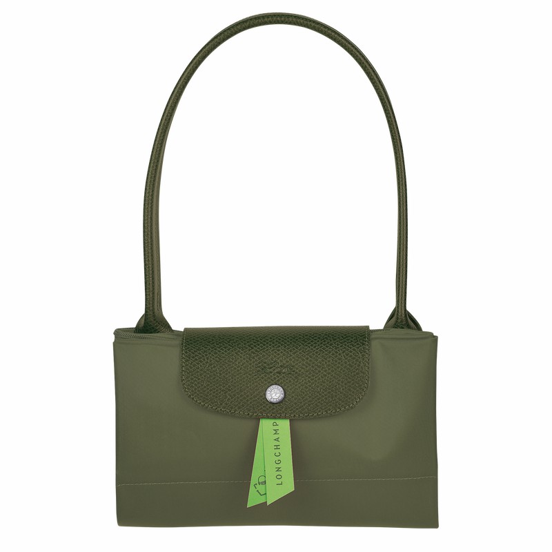 Longchamp Le Pliage Green L Muleposer Dame Grøn Danmark | L1899919479