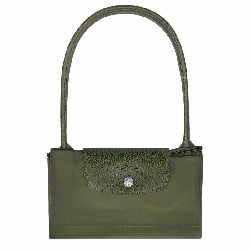 Longchamp Le Pliage Green M Muleposer Dame Grøn Danmark | L2605919479