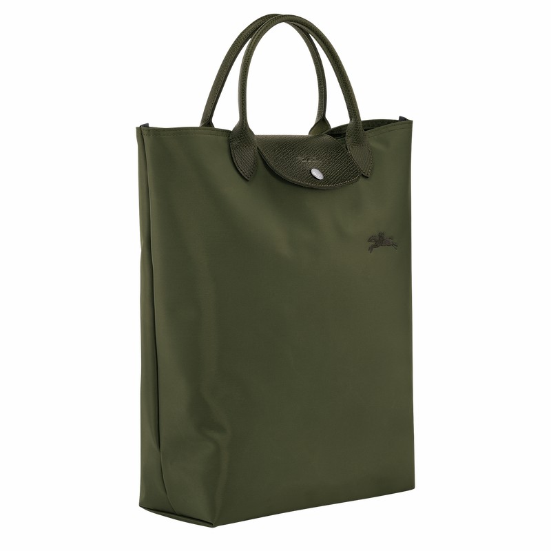 Longchamp Le Pliage Green M Muleposer Dame Grøn Danmark | 10168919479