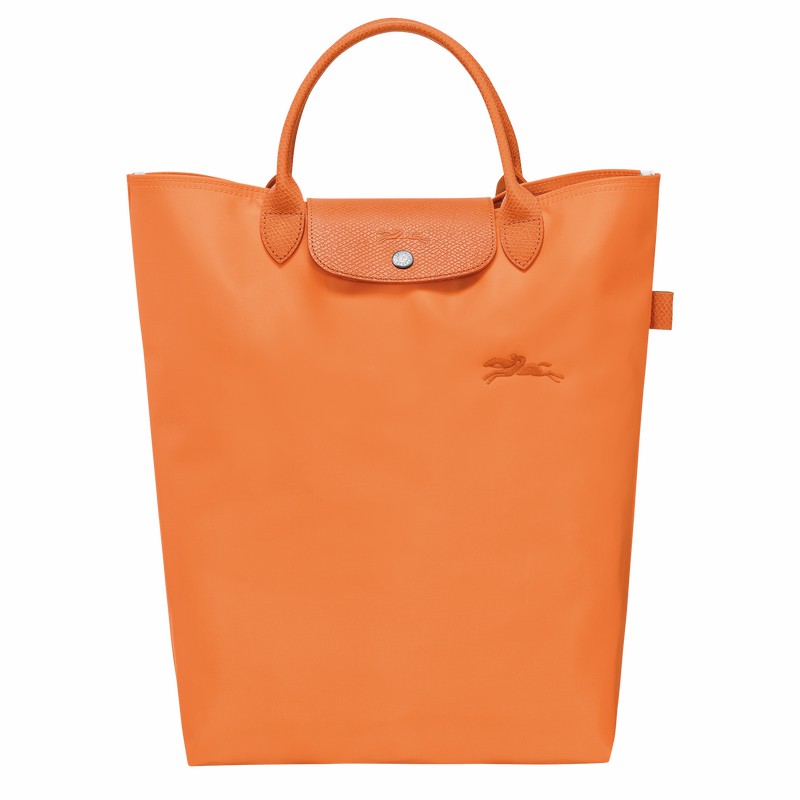 Longchamp Le Pliage Green M Muleposer Dame Orange Danmark | 10168919P54