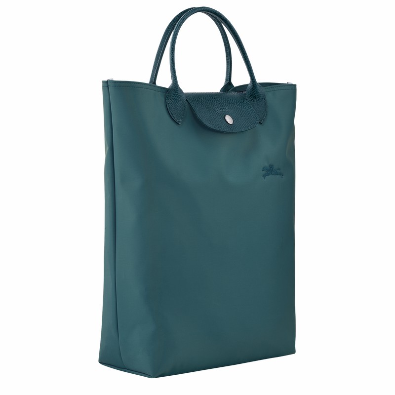 Longchamp Le Pliage Green M Muleposer Dame Påfugl Danmark | 10168919P89