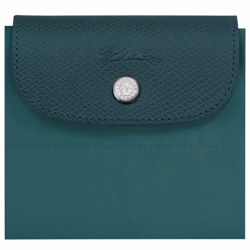 Longchamp Le Pliage Green M Muleposer Dame Påfugl Danmark | 10168919P89