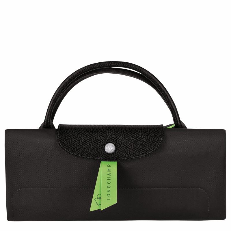 Longchamp Le Pliage Green M Rejsetasker Herre Sort Danmark | L1625919001-