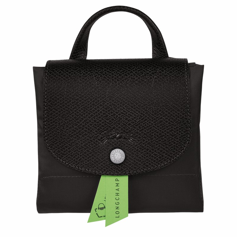 Longchamp Le Pliage Green M Rygsække Dame Sort Danmark | L1699919001