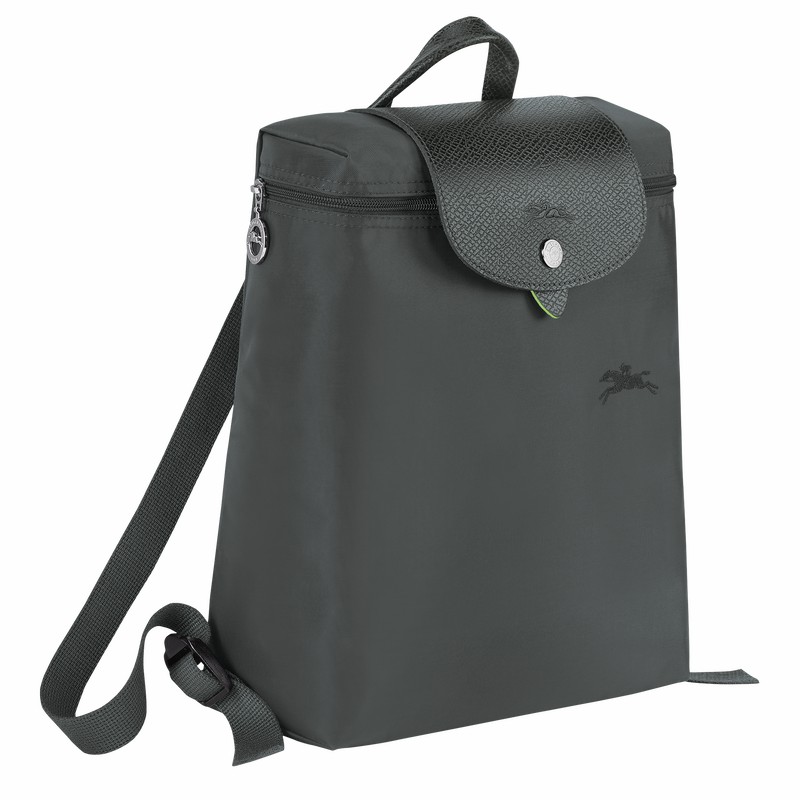 Longchamp Le Pliage Green M Rygsække Herre Dyb Grå Danmark | L1699919P66-