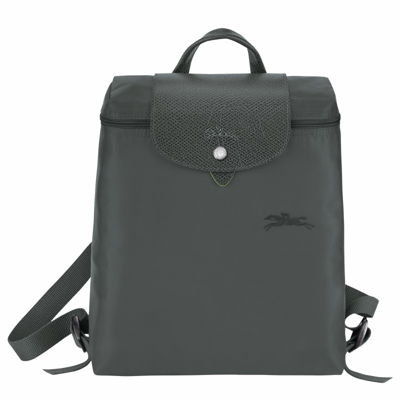 Longchamp Le Pliage Green M Rygsække Herre Dyb Grå Danmark | L1699919P66-