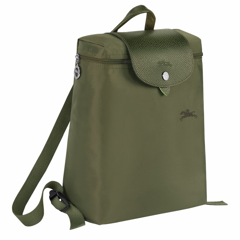 Longchamp Le Pliage Green M Rygsække Herre Grøn Danmark | L1699919479-