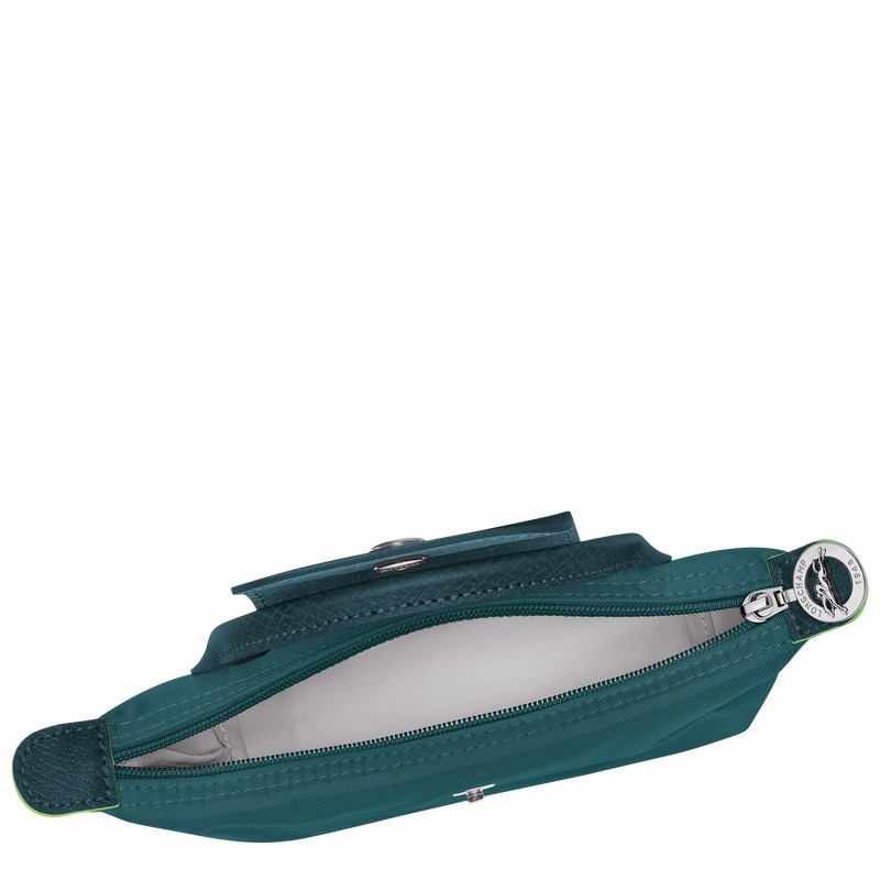 Longchamp Le Pliage Green Pouches Dame Påfugl Danmark | 34175919P89