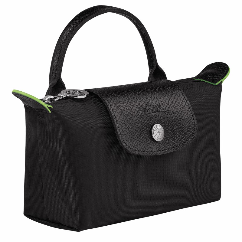 Longchamp Le Pliage Green Pouches Dame Sort Danmark | 34175919001