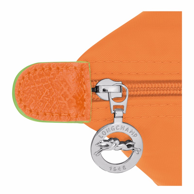 Longchamp Le Pliage Green S Håndtaske Dame Orange Danmark | L1621919P54