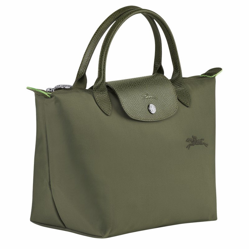 Longchamp Le Pliage Green S Håndtaske Dame Grøn Danmark | L1621919479