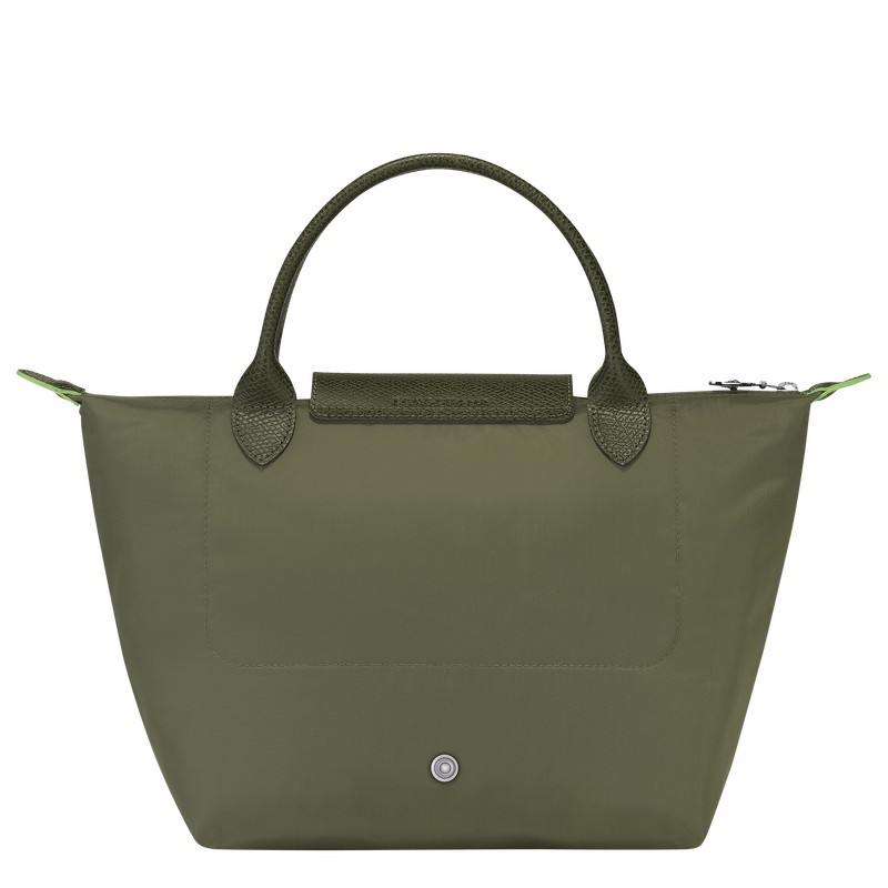 Longchamp Le Pliage Green S Håndtaske Dame Grøn Danmark | L1621919479