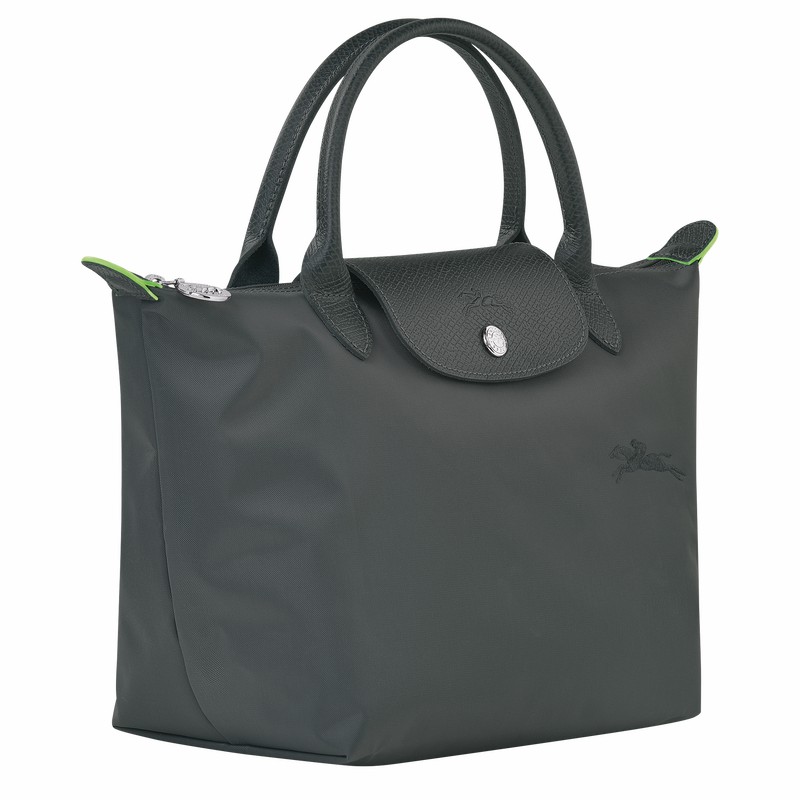 Longchamp Le Pliage Green S Håndtaske Dame Dyb Grå Danmark | L1621919P66