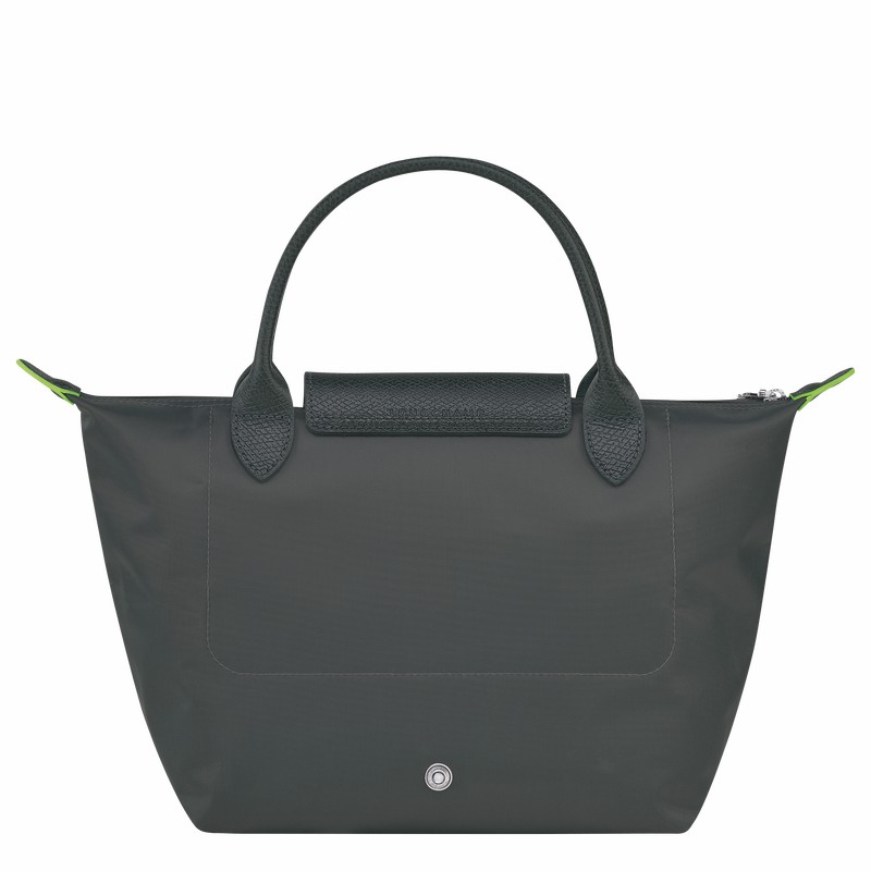 Longchamp Le Pliage Green S Håndtaske Dame Dyb Grå Danmark | L1621919P66