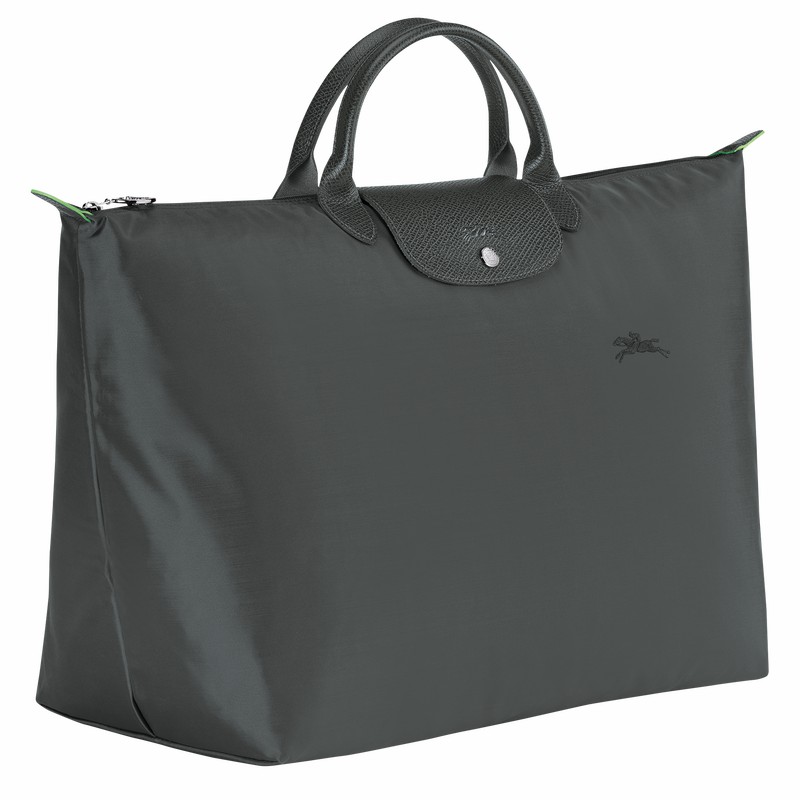 Longchamp Le Pliage Green S Rejsetasker Herre Dyb Grå Danmark | L1624919P66-