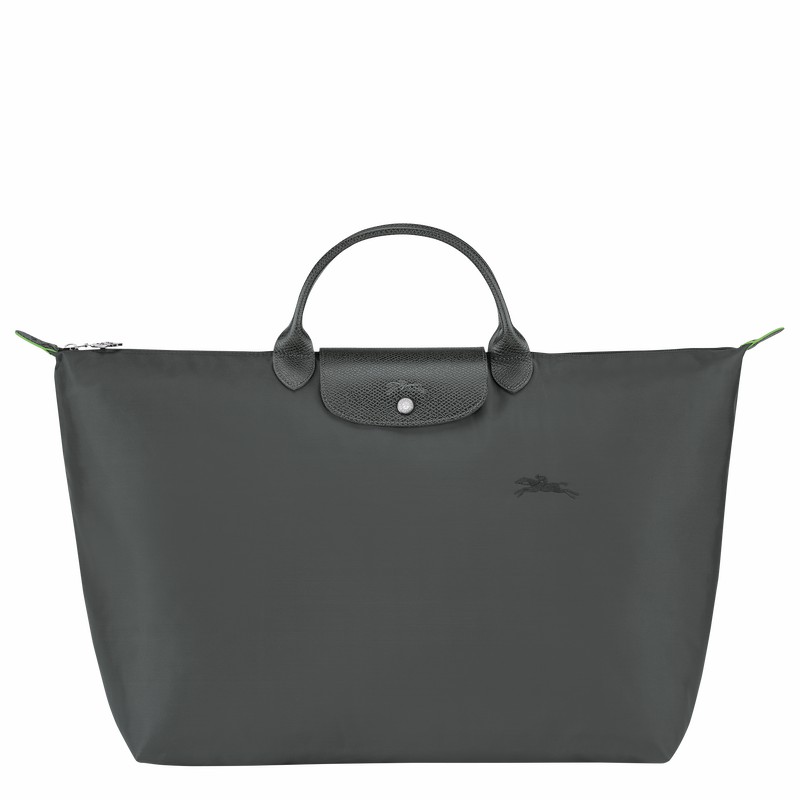 Longchamp Le Pliage Green S Rejsetasker Herre Dyb Grå Danmark | L1624919P66-