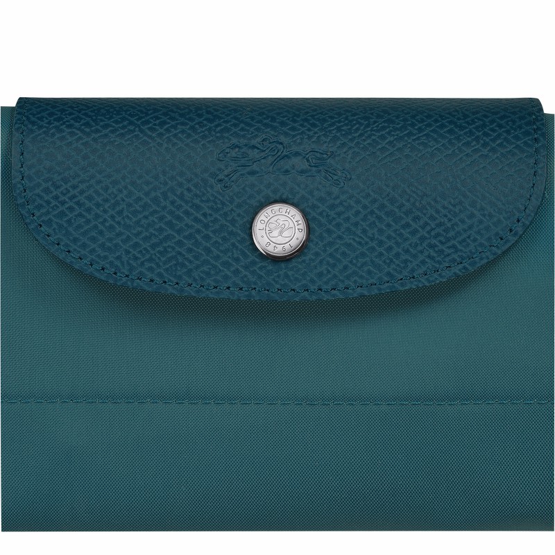 Longchamp Le Pliage Green S Rejsetasker Herre Påfugl Danmark | L1624919P89-