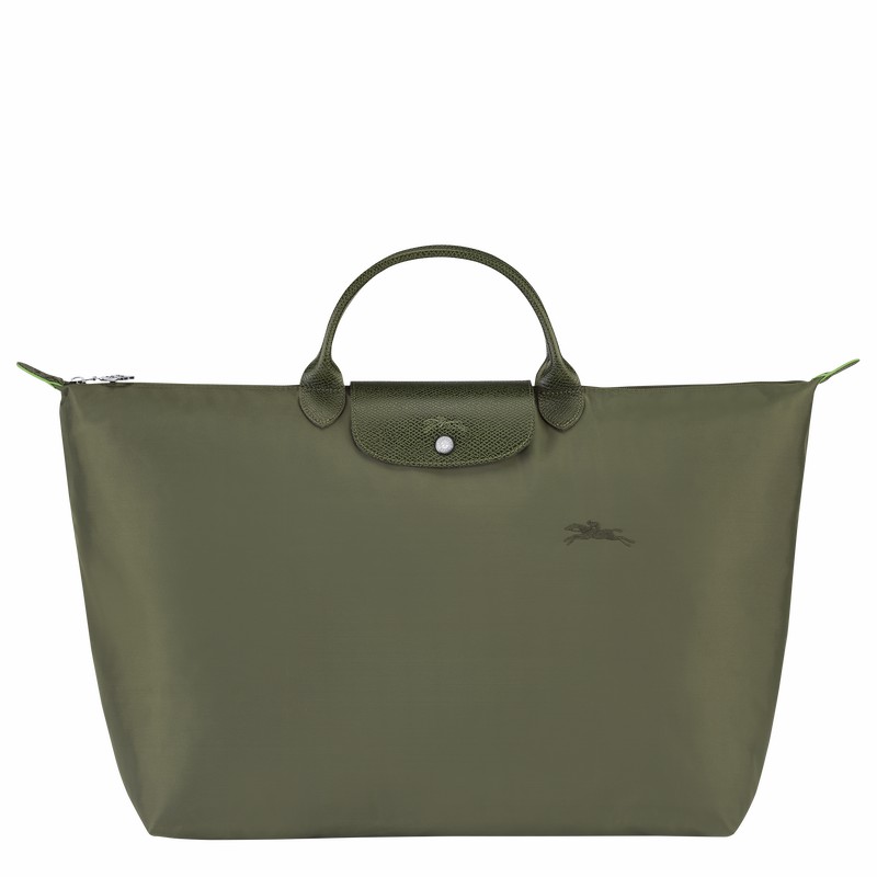 Longchamp Le Pliage Green S Rejsetasker Herre Grøn Danmark | L1624919479-