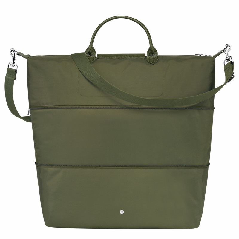 Longchamp Le Pliage Green expandable Rejsetasker Herre Grøn Danmark | L1911919479-