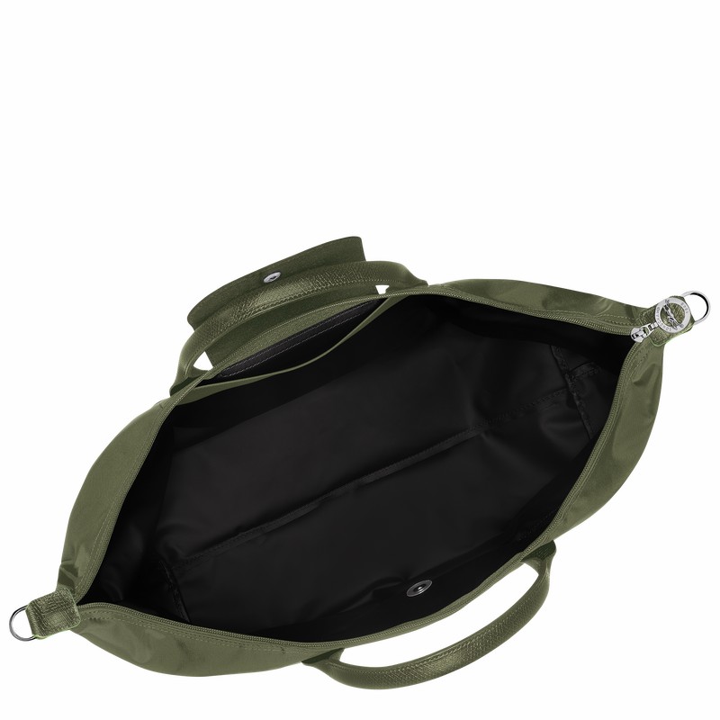 Longchamp Le Pliage Green expandable Rejsetasker Herre Grøn Danmark | L1911919479-