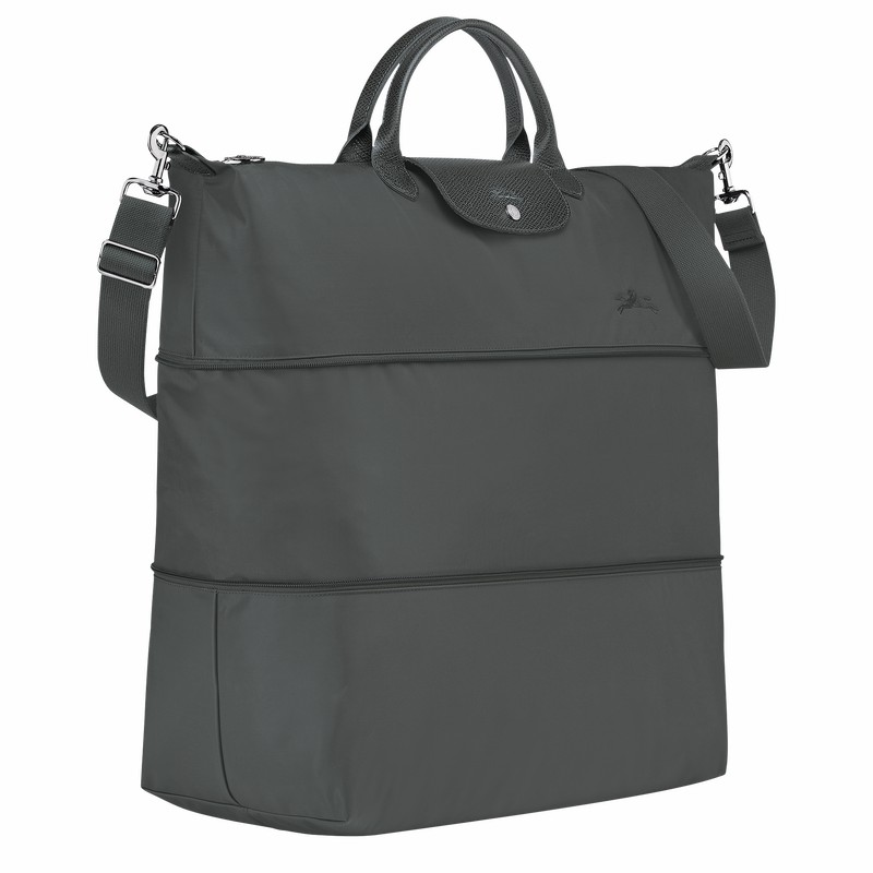 Longchamp Le Pliage Green expandable Rejsetasker Herre Dyb Grå Danmark | L1911919P66-