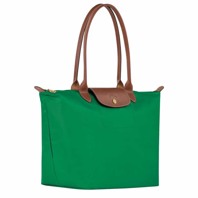 Longchamp Le Pliage Original L Muleposer Dame Grøn Danmark | L1899089P88