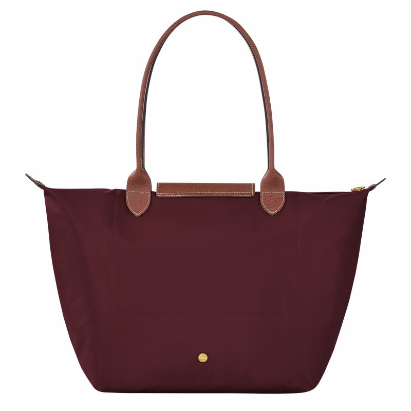 Longchamp Le Pliage Original L Muleposer Dame Bordeaux Danmark | L1899089P87