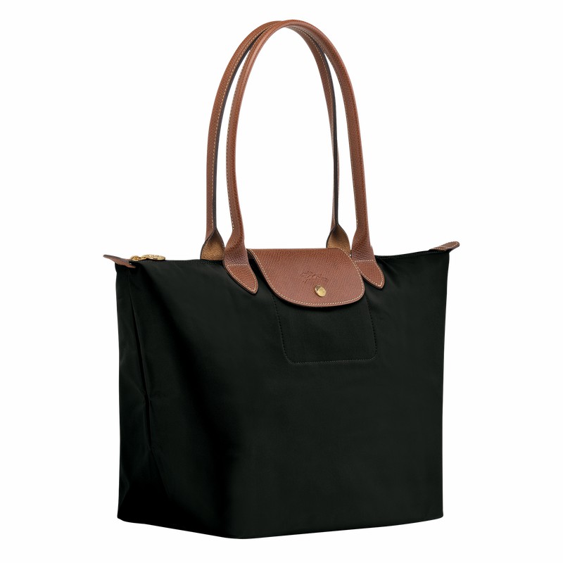 Longchamp Le Pliage Original L Muleposer Dame Sort Danmark | L1899089001