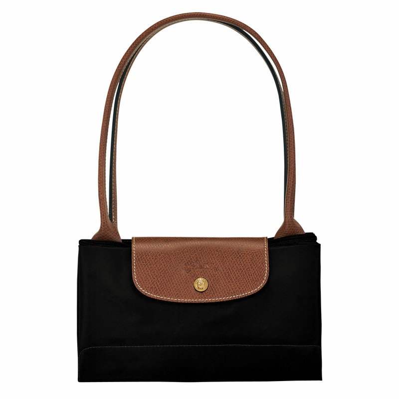 Longchamp Le Pliage Original L Muleposer Dame Sort Danmark | L1899089001