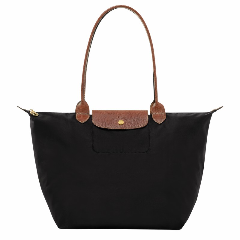 Longchamp Le Pliage Original L Muleposer Dame Sort Danmark | L1899089001