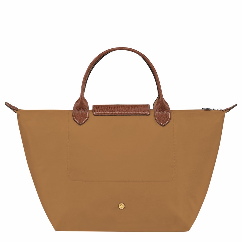 Longchamp Le Pliage Original M Håndtaske Dame Khaki Danmark | L1623089P86