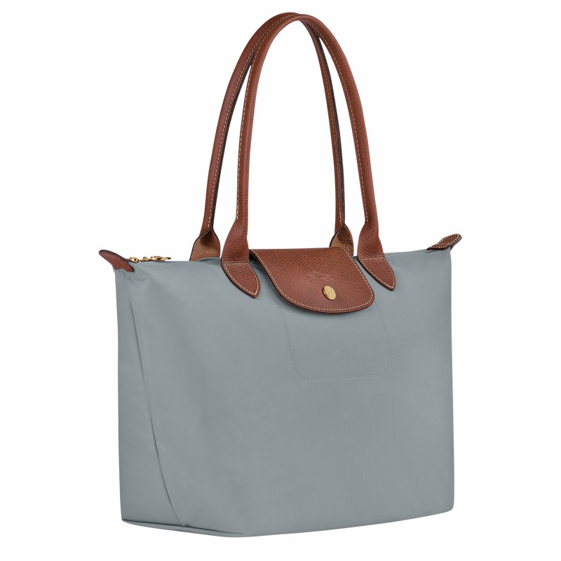 Longchamp Le Pliage Original M Muleposer Dame Grå Danmark | L2605089P80