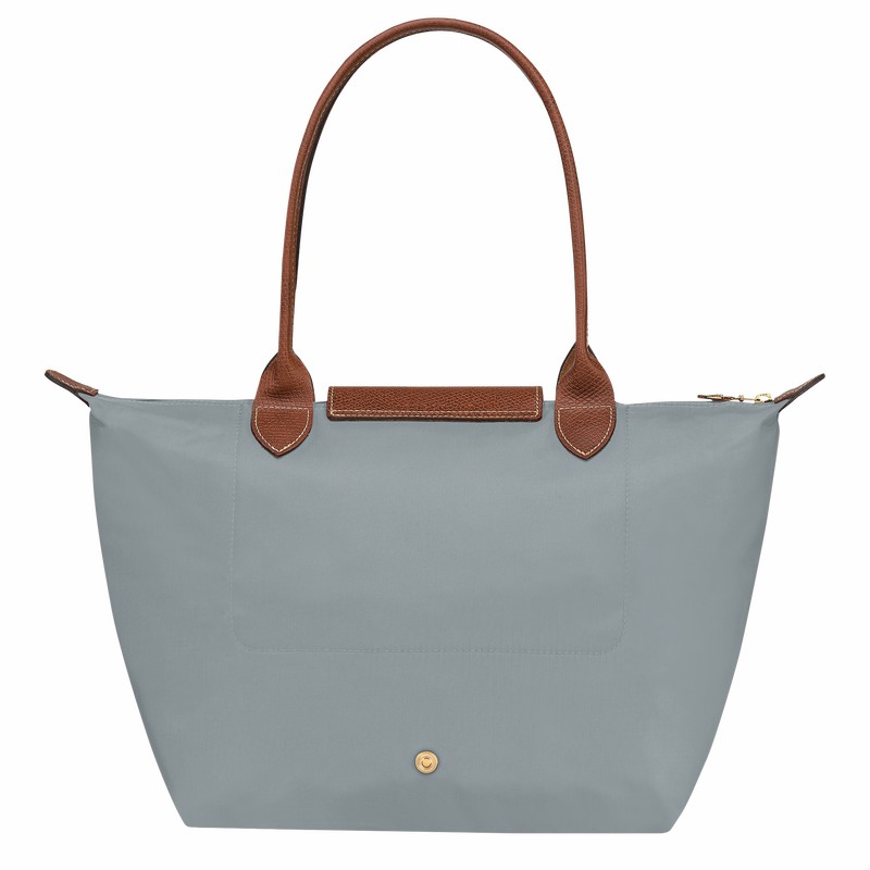 Longchamp Le Pliage Original M Muleposer Dame Grå Danmark | L2605089P80