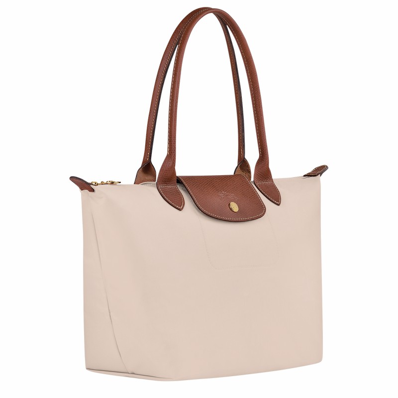 Longchamp Le Pliage Original M Muleposer Dame Hvide Danmark | L2605089P71