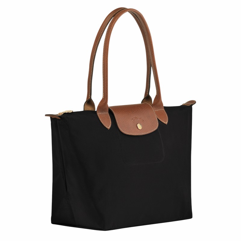 Longchamp Le Pliage Original M Muleposer Dame Sort Danmark | L2605089001