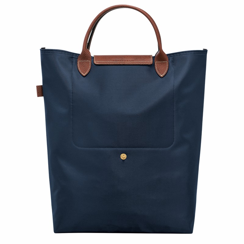 Longchamp Le Pliage Original M Muleposer Dame Mørkeblå Danmark | 10168089P68