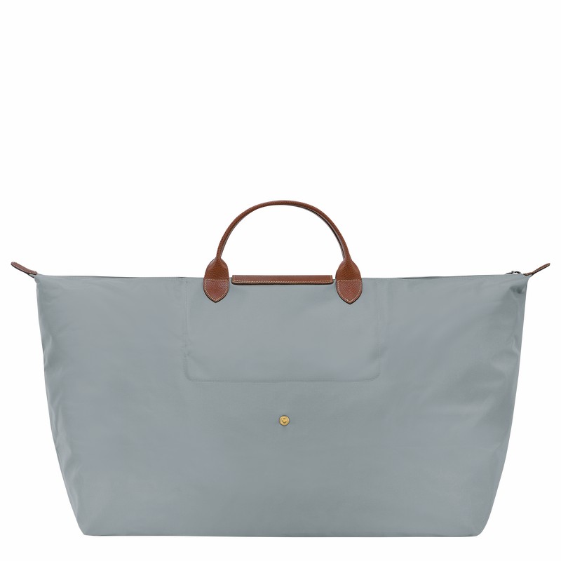 Longchamp Le Pliage Original M Rejsetasker Herre Grå Danmark | L1625089P80-